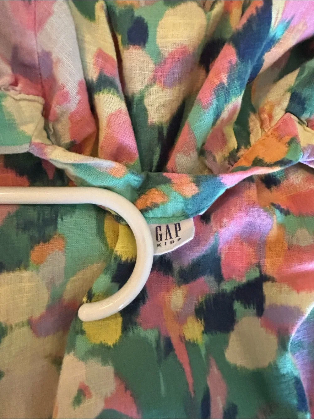 Girls Floral Cotton Dress